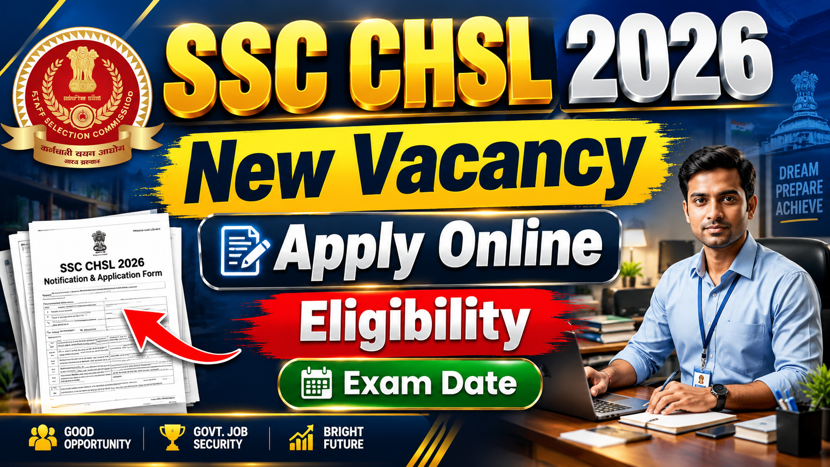 SSC CHSL Vacancy 2026