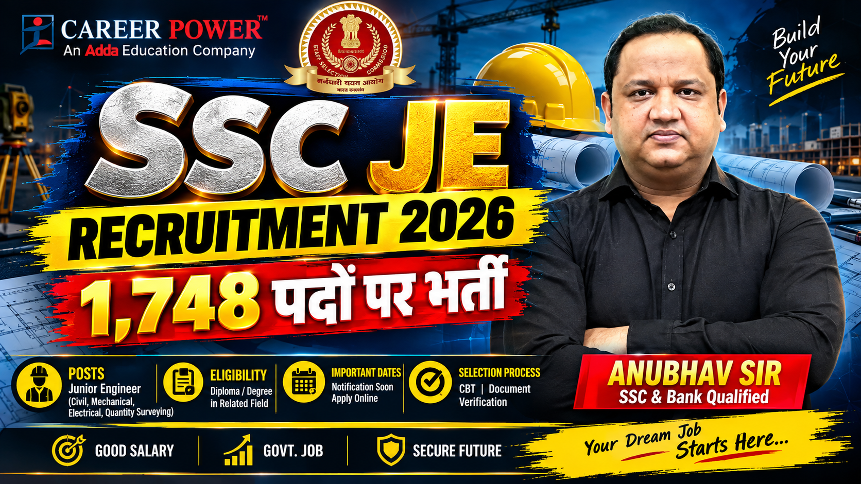 SSC JE Recruitment 2026